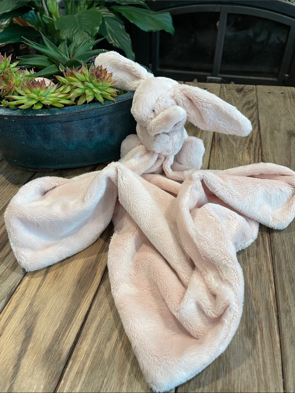 Jellycat Bashful Bunny Soother in Pink